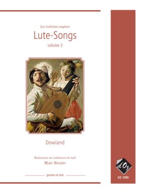 Lute-Songs, Vol. 3 arr. by Bataini for guitar and vocals