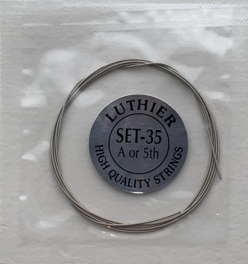 Luthier Concert Dark Silver Set 35 5th string (A), medium-high tension