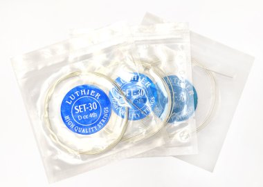 Luthier Concert Silver Set 30 MHT Classical Guitar Strings, Bass Set