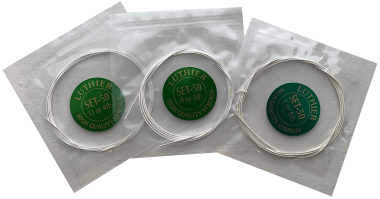 Luthier Concert Silver Set 50 HT Classical Guitar Strings, Bass Set