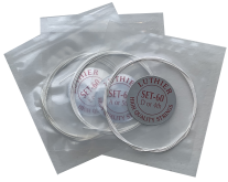 Luthier Concert Silver Set 60 XHT Classical Guitar Strings, Bass Set