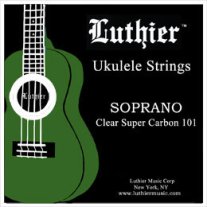 Luthier Soprano Ukulele Strings Clear Super Carbon 101