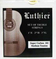 Luthier Super Carbon 101 1st string e1 Medium Tension, single