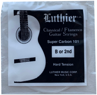 Luthier Super Carbon 101 2nd string b2 High Tension, single