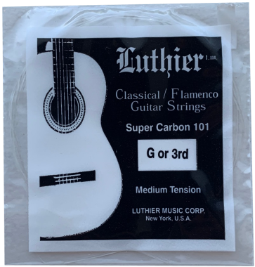 Luthier Super Carbon 101 3rd string g3 Medium Tension, single