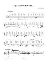 Maccari | Quieta non movere...for solo guitar