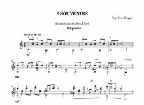 Maggio | 2 Souvenirs for solo guitar