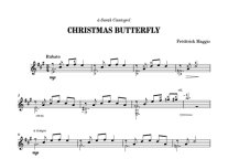 Maggio | Christmas Butterfly for solo guitar