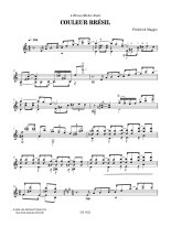 Maggio | Couleur Bresil for solo guitar