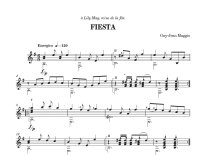 Maggio | Fiesta for solo guitar