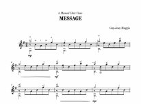Maggio | Message for solo guitar