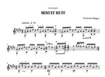 Maggio | Minuit Huit for solo guitar
