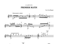 Maggio | Premier matin for solo guitar
