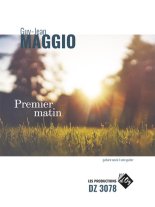 Maggio | Premier matin for solo guitar