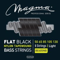 Magma BE405NB Black Nylon Tapewound 5-String Bass, Light 50-130