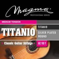 Magma GC110T Classic Guitar Strings Titanio Nylon/Silver Plated Wound