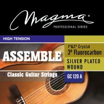 Magma GC120A Classical Strings HT ASSEMBLE Nylon-Silver Plated Copper
