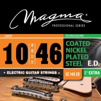 Magma GE140ED Coated Nickel Plated Steel Electric Strings, Light 10-46