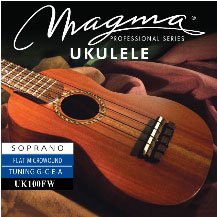 Magma UK100FW Flat Microwound Ukulele Strings, Soprano