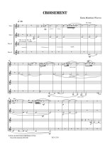 Makdissi-Warren | Croisement for 4 clarinets