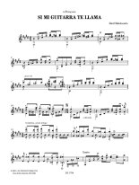 Maldonado | Si mi guitarra te llama for solo guitar