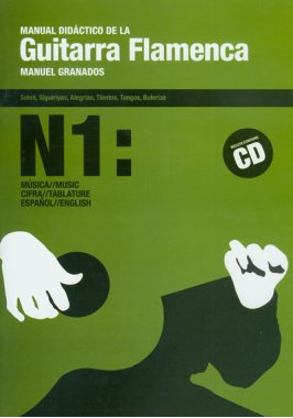 Manuel Granados, Manual Didactico de Guitarra Flamenca 1, Bk/CD DISC