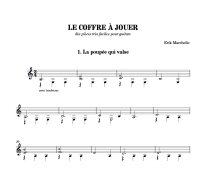 Marchelie | Le coffre a jouer for solo guitar