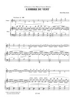 Marchelie | L'ombre du vent for guitar and piano