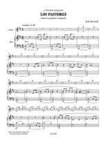 Marchelie | Los pastores for guitar and piano