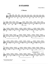 Marcia | Is Stasonis for solo guitar