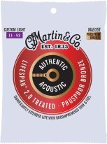 Martin Authentic Acoustic Strings Lifespan 2.0 MA535T Cstm Light 11-52