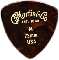 Martin Celluloid 346 Pick .73mm, Tortoise, Medium, One Pick