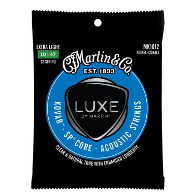 Martin Luxe MK1012 Kovar Acoustic Strings Extra Light 12 String 10-47