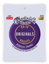 Martin M140 "Original M140" Bronze Acoustic Guitar Strings Light 12-54