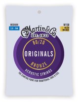 Martin M150 "Original M150" Bronze Acoustic Guitar Strings Med 13-56