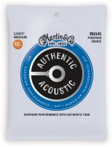 Martin MA545 SP Phosphor Bronze Acoustic Guitar Strings Lt Med 12.5-55