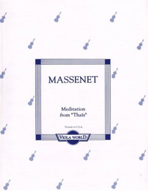 Massenet | Meditation from Thais for viola & piano