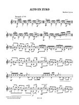 Matthew Lyons | Alto en zuko for solo guitar