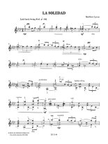 Matthew Lyons | La Soledad for solo guitar