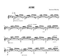Maufroy | Aube for solo guitar