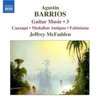 McFadden | Agustin Barrios Guitar Music 3 CD