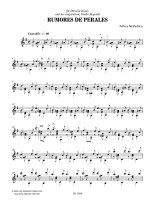 McFadden | Rumores de Perales for solo guitar