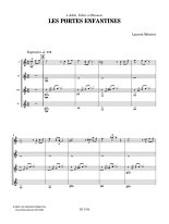 Meneret | Les portes enfantines for 4 guitars