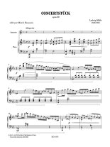 Milde | Concertstuck for clarinet and piano