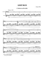 Mirto | Light Blue for guitar & cello