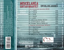 Miscelanea Guitar Quartet | In Swirling Modes CD