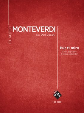 Monteverdi | Pur ti miro for guitar & 2 voices