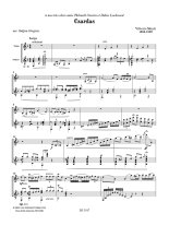 Monti arr. by Grujicic | Czardas for guitar and violin