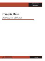 Morel | Berceuse pour Constance for solo guitar