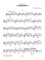 Mourat | 4 Impromptus for solo guitar